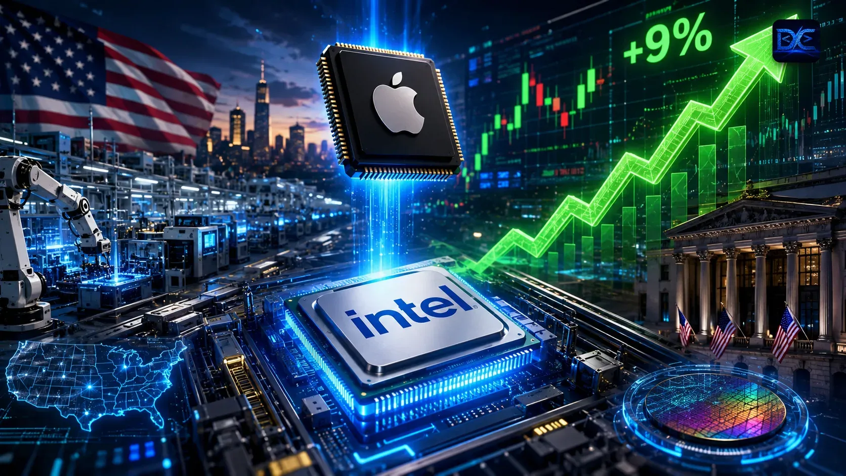 Intel Jumps ~9% on Apple Chip Partnership: What's Behind the Surge